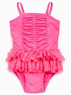 Old Navy Baby Girl Ruffle Tutu Swimsuit 3-6M